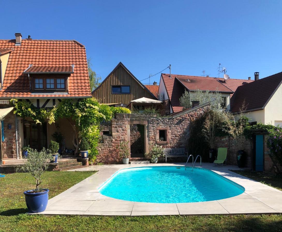 Le Grenier - Piscine Et Spa Marlenheim Kültér fotó